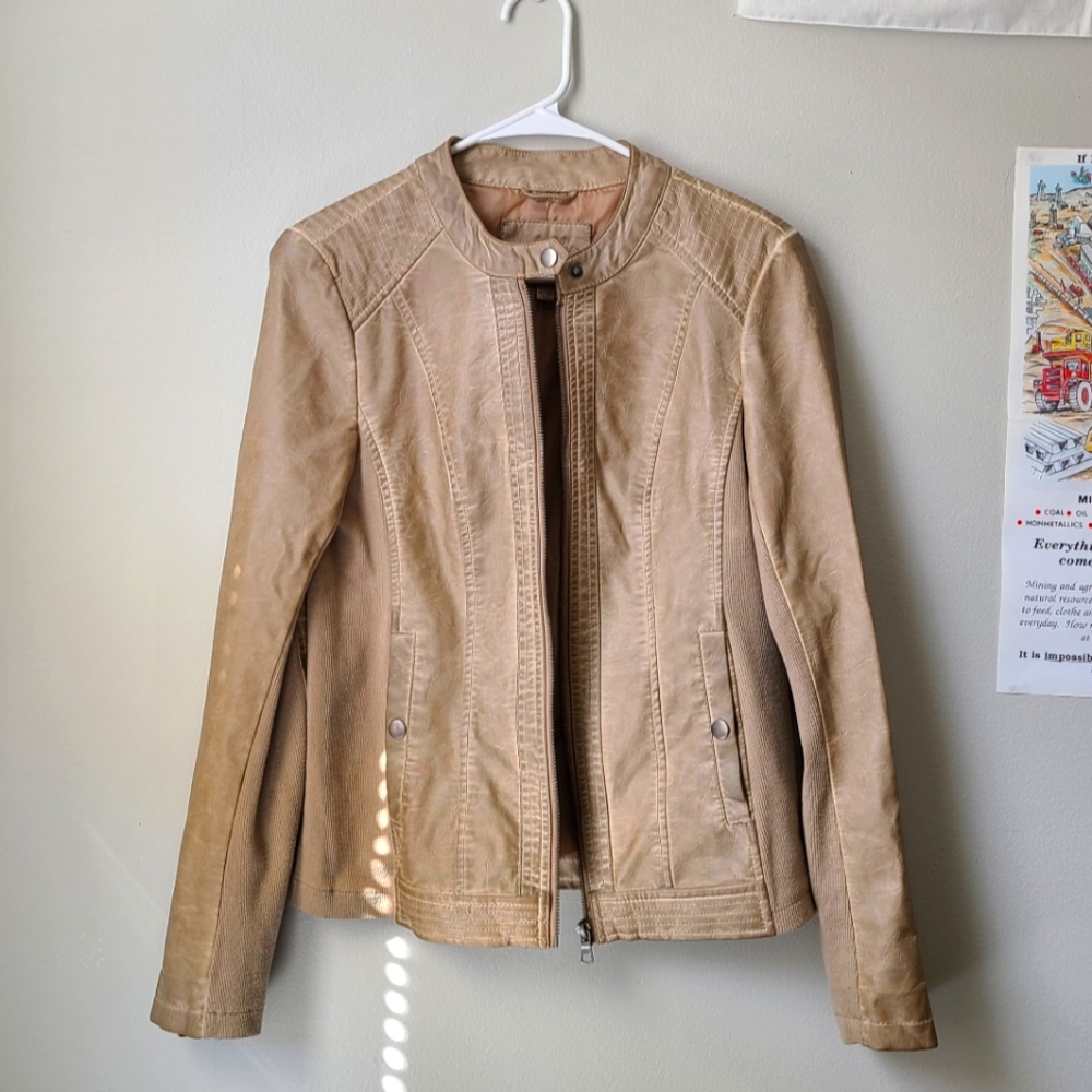 Tan Leather Jacket